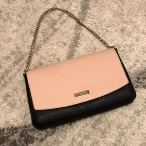 Pink and Black Kate Spade Bag